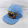 cotton and polyester fabric hip hop caps with woven patches