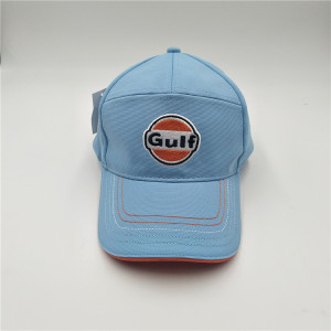 customized high quality knitted OTTOMAN 7 seven panels hats with stripe