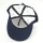 high quality curved brim Breathability surfing mesh trucker hat with custom circle woven patch