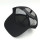 China hat factory foam polyester mesh trucker with custom silver embroidered logo