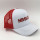 100% polyester five panels mesh trucker with custom embroidered logo made in china