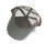 wholesale olive green five panels mesh trucker with custom woven logo made in china