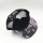 wholesale sublimate printed pattern five panels mesh trucker with custom woven patch logo made in china