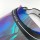 2018 new design fashion PPC laser reflect sun visor hat with custom logo elastic strap