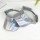 wholesale custom blank plain Laser reflect PU leather sun visor hat