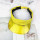 wholesale customized 100% cotton sun visor hat and cap with colorful transparent plastic peak/brim/visor