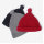wholesale colorful new design cute knitted beanie winter hat with one pom