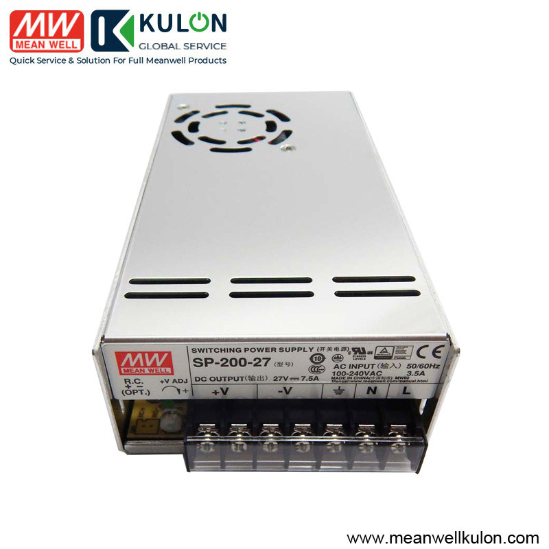 Electronics Internal Power Supplies MW Mean Well SP-200-5 5V 40A ...