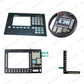 Teclado de membrana 6FC5303-0AF50-0BA0/6FC5303-0AF50-0BA0 del teclado de membrana 015-532C DE OP. SYS. 19 "