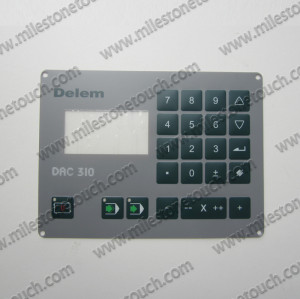 Membrane keypad for Delem DAC 310,Membrane switch for Delem DAC 310