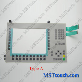 Membrane keypad 6AV6542-0DA10-0AX0 MP370 12" KEY,Membrane switch for 6AV6542-0DA10-0AX0 MP370 12" KEY Replacement used for repairing