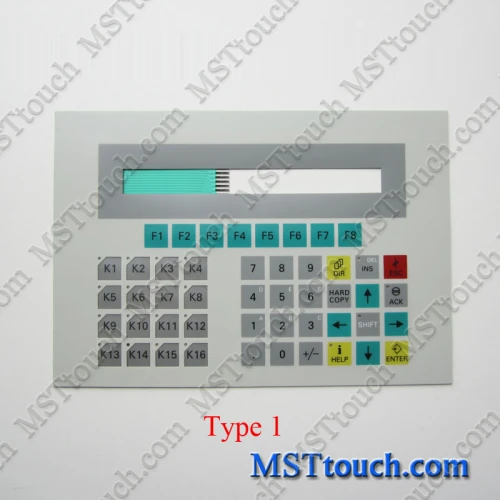 6AV3515-1MA32 OP15 Membrane keypad switch for 6AV3515-1MA32 OP15 Replacement used for repairing