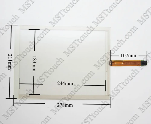 6AV7890-0BE00-1AB0 touch panel touch screen for 6AV7890-0BE00-1AB0 IPC677C 12" TOUCH  Replacement used for repairing