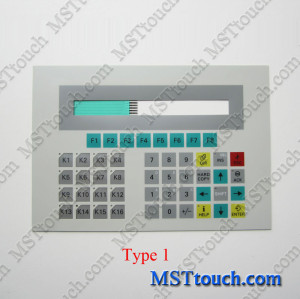 6AV3515-1MA20-1AA0 OP15/C1 Membrane keypad Membrane keyboard Membrane switch  Replacement used for repairing