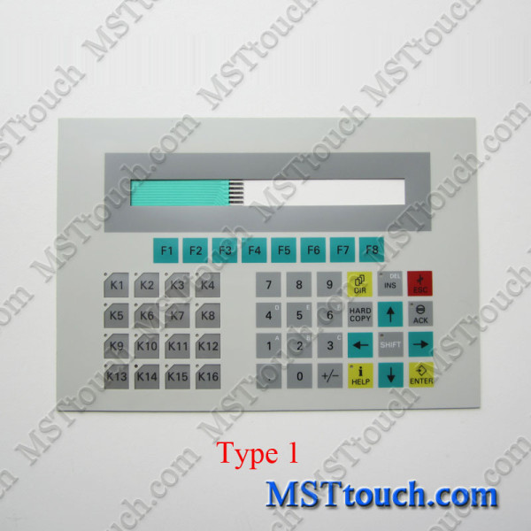 Membrane keyboard 6AV3515-1MA20 OP15,6AV3515-1MA20 OP15 Membrane keyboard Replacement used for repairing