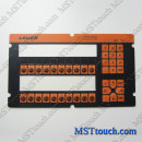 LAUER PCS 900 topline midi Membrane Overlay Film for LAUER PCS 900 topline midi