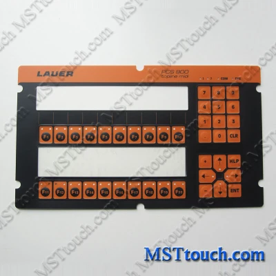 LAUER PCS 900 topline midi Membrane Overlay Film for LAUER PCS 900 topline midi