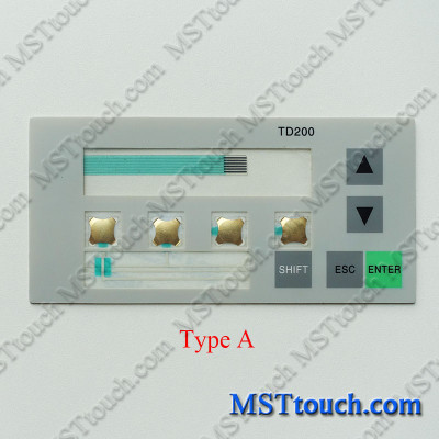 Membrane keypad for 6ES7 272-0AA30-0YA1 S7 TD200,Membrane switch for 6ES7272-0AA30-0YA1 S7 TD200 Replacement