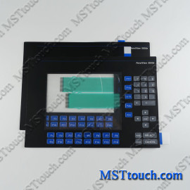 Membrane keypad for Allen Bradley 2711E-K10C6,Membrane switch for Allen Bradley Panelview 1000e 2711E-K10C6