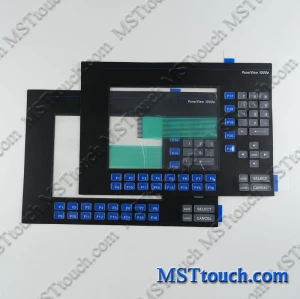 Membrane keypad for Allen Bradley 2711E-K10C15X,Membrane switch for Allen Bradley Panelview 1000e 2711E-K10C15X