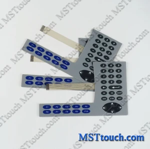 Membrane keypad for Allen Bradley 2711P-K6C20A,Membrane switch for Allen Bradley PanelView Plus 600 2711P-K6C20A