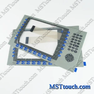 Membrane keypad for Allen Bradley 2711P-K10C15B1,Membrane switch for Allen Bradley PanelView Plus 1000 2711P-K10C15B1