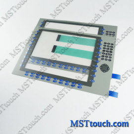 Membrane keypad for Allen Bradley 2711P-K15C15A1,Membrane switch for Allen Bradley PanelView Plus 1500 2711P-K15C15A1