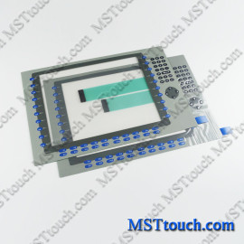 Membrane keypad for Allen Bradley 2711P-K15C15B2,Membrane switch for Allen Bradley PanelView Plus 1500 2711P-K15C15B2