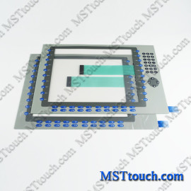 Membrane keypad for Allen Bradley 2711P-K15C4B1,Membrane switch for Allen Bradley PanelView Plus 1500 2711P-K15C4B1