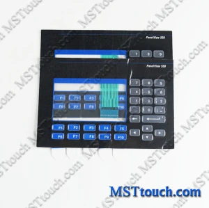 Membrane keypad for Allen Bradley 2711-B5A10L3,Membrane switch for Allen Bradley PanelView 550 2711-B5A10L3