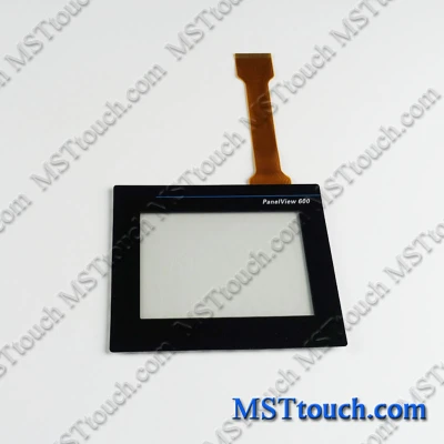 Touch screen for Allen Bradley PanelView 600 AB 2711-T6C8L1,Touch panel for 2711-T6C8L1