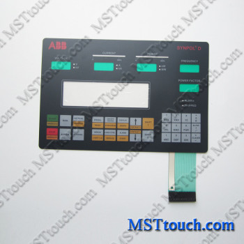 Membrane Keypad Keyboard Switch for ABB SYNPOL D Compact device Generators Control & Management 3DDE 300 400 CMA 120
