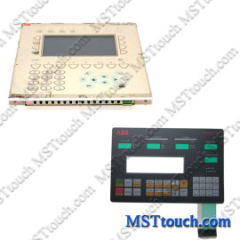 Membrane Keypad Keyboard Switch for ABB Process Panel 220 ABB Type PP220  Part.No 3BSC690099R1
