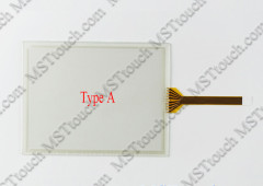 Touch Screen Digitizer Panel Glass for Fanuc TEACH PENDANT A05B-2412-C302 with Overlay Film Membrane
