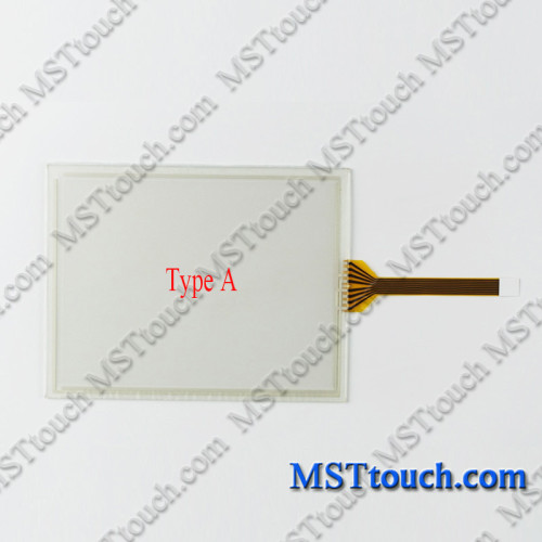 Touch Screen Digitizer Panel Glass for A05B-2301-H300  RJ SPOT WELDING PENDANT with Overlay Film Membrane