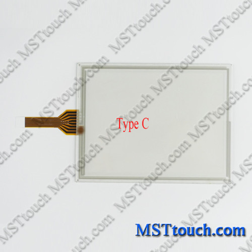 Touch Screen Digitizer Panel Glass for Fanuc I PENDANT A05B-2518-C304 with Overlay Film Membrane