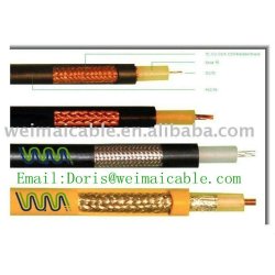 Cable coaxial rg6 75 ohms