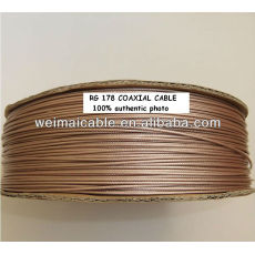 De China Hangzhou Linan 50 ohm RG178 cable coaxial WMM1819