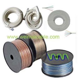 Altavoz cable ( línea de altavoces )