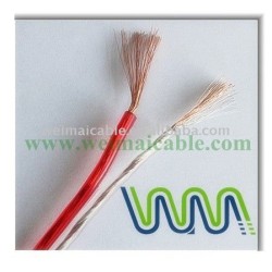Cable de altavoz transparente de alta calidad made in china 6012
