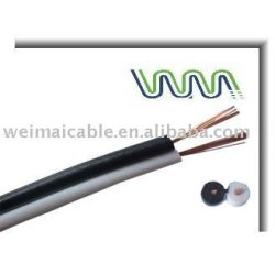 2 Core Cable de altavoz plano / Kable made in china 6466