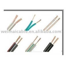 2 Core Cable de altavoz plano / Kable made in china 6474