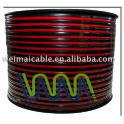 2 Core Cable de altavoz plano / Kable made in china 6470