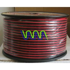 Altavoz OFC Cable de color rojo y negro