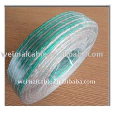 Colorido/transparente cable de altavoz 127