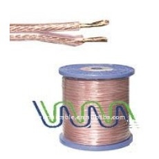 Cable de altavoz transparente de alambre made in china1071