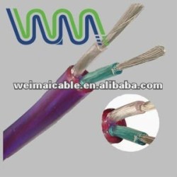 Transparente trenzado cable del altavoz WM0026D