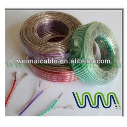 Pvc de gama alta altavoz cable WM0596D cable de la flexión del