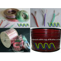 Linan precio de fábrica cable de altavoz transparente wml1457