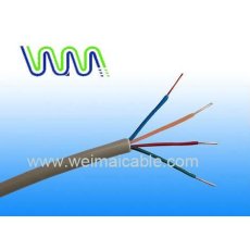 Pvc teléfono Cable made in china 5853